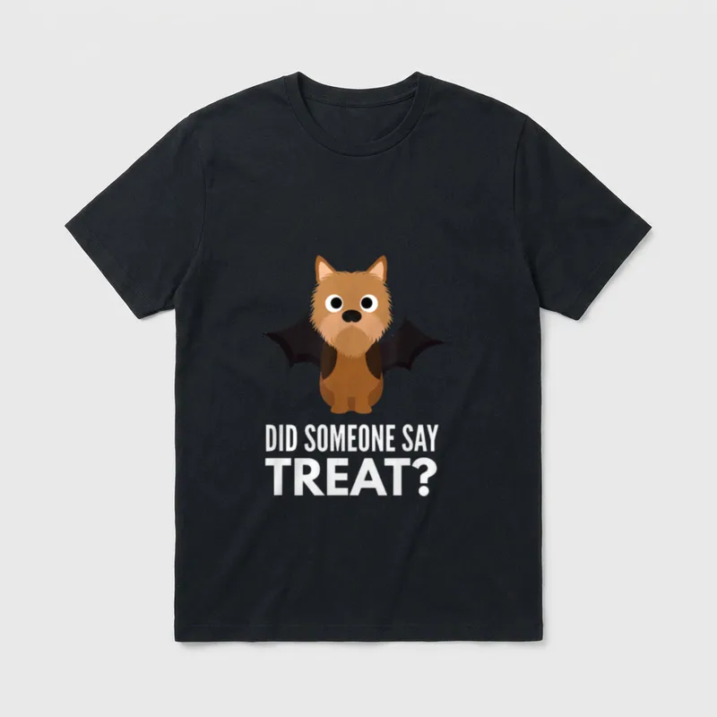 Norwich Terrier Halloween T-Shirt – Klassisches T-Shirt in Schwarz