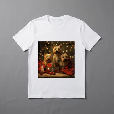 Weihnachten Norwich Terrier Norwich T-Shirt – Klassisches T-Shirt in Schwarz