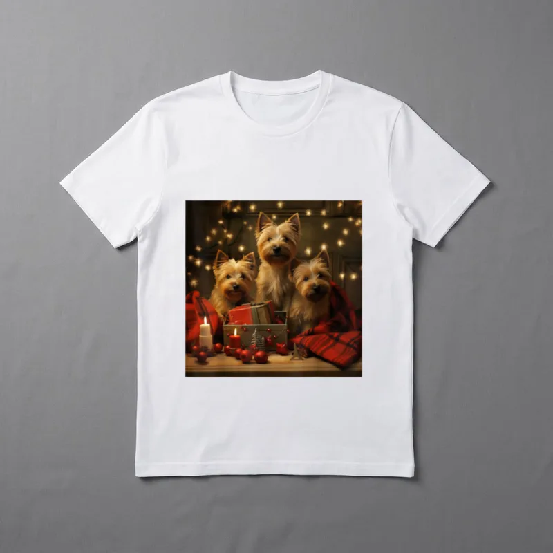Weihnachten Norwich Terrier Norwich T-Shirt – Klassisches T-Shirt in Schwarz