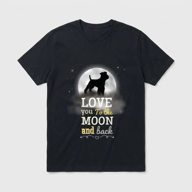 Welsh Terrier Hunde Weitere Terrier T-Shirt – Klassisches T-Shirt in Schwarz