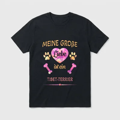 Meine große Liebe ist Weitere Terrier T-Shirt – Klassisches T-Shirt in Schwarz