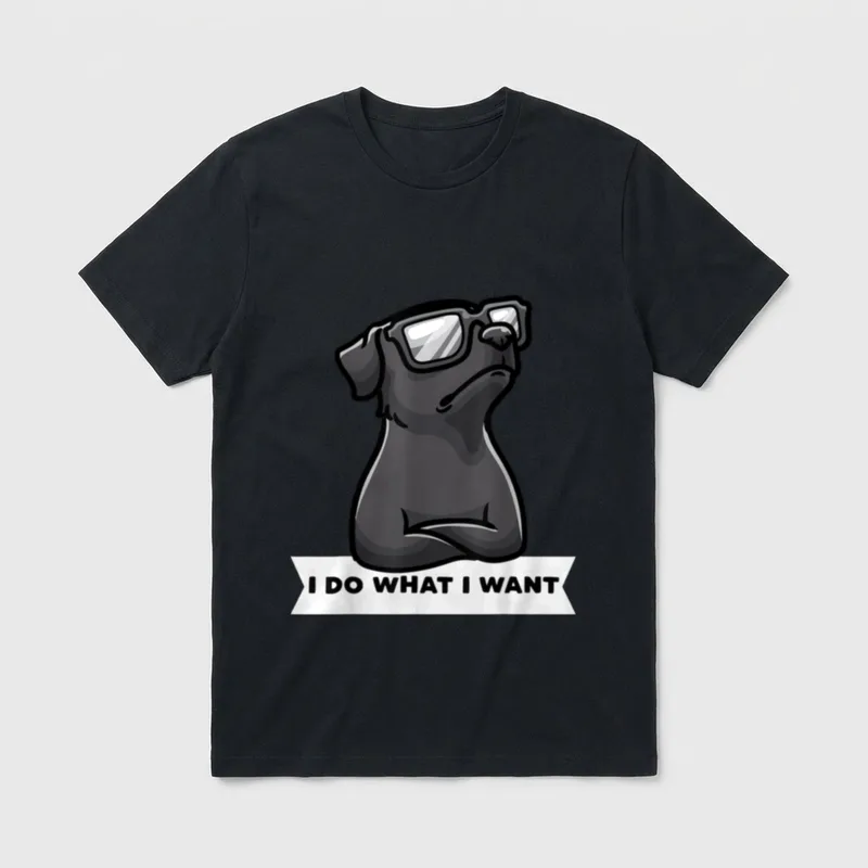 Sturer Patterdale terrier Hund Weitere Terrier T-Shirt – Klassisches T-Shirt in Schwarz