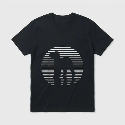 Bedlington Terrier für Frauen T-Shirt – Klassisches T-Shirt in Schwarz