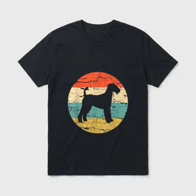 Airedale-Terrier-Mama Vintage Dad T-Shirt – Klassisches T-Shirt in Schwarz