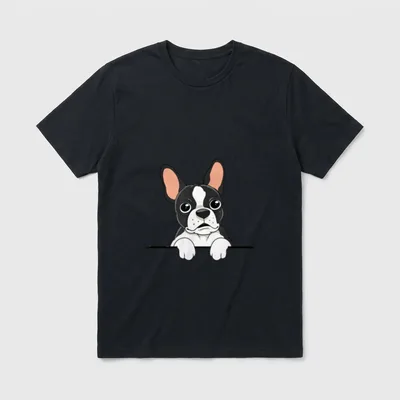Super Boston Terrier Boston T-Shirt – Klassisches T-Shirt in Schwarz
