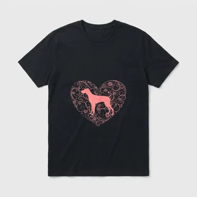 Weimaraner Mama Weimaraner Mutter T-Shirt – Klassisches T-Shirt in Schwarz