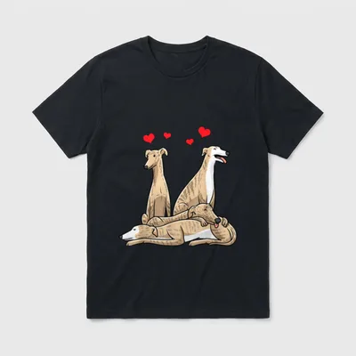 Galgo Español Hund Spanischer T-Shirt – Klassisches T-Shirt in Schwarz