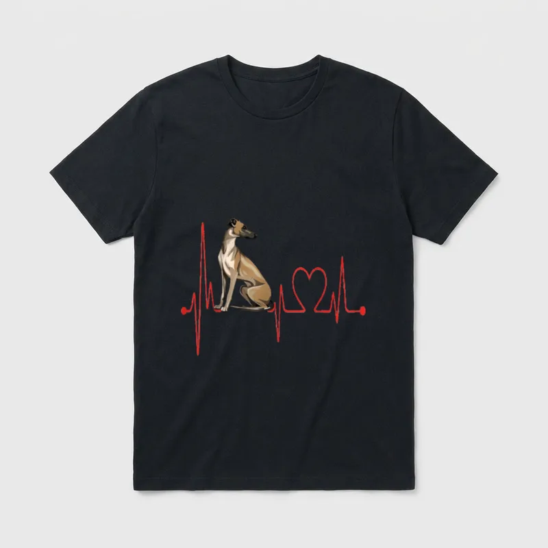 Galgo Español Spanischer Windhund T-Shirt – Klassisches T-Shirt in Schwarz