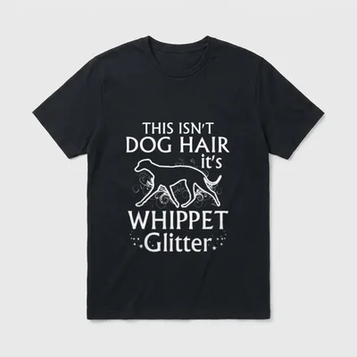 Whippet This Isn t T-Shirt – Klassisches T-Shirt in Schwarz