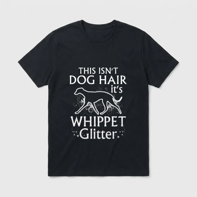 Whippet This Isn t T-Shirt – Klassisches T-Shirt in Schwarz