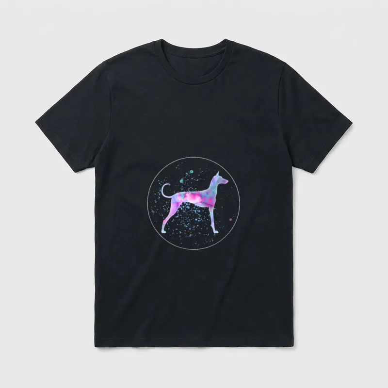 Podenco Ibicenco T-Shirt – Klassisches T-Shirt in Schwarz