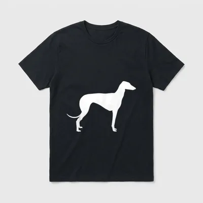 Galgo Espanol Windhund Hunde T-Shirt – Klassisches T-Shirt in Schwarz