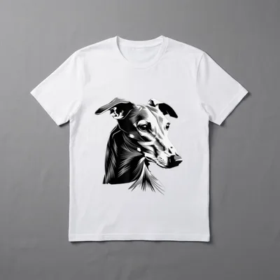 Windhund Liebhaber Motiv T-Shirt – Klassisches T-Shirt in Schwarz