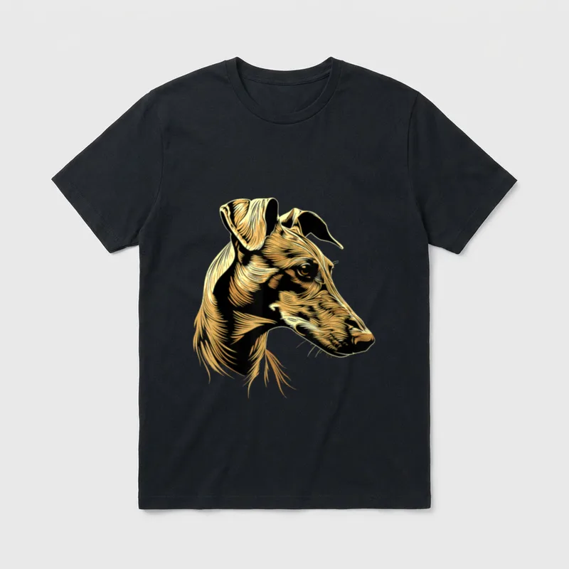 Windhund Hunde Liebe Hundeliebhaber T-Shirt – Klassisches T-Shirt in Schwarz