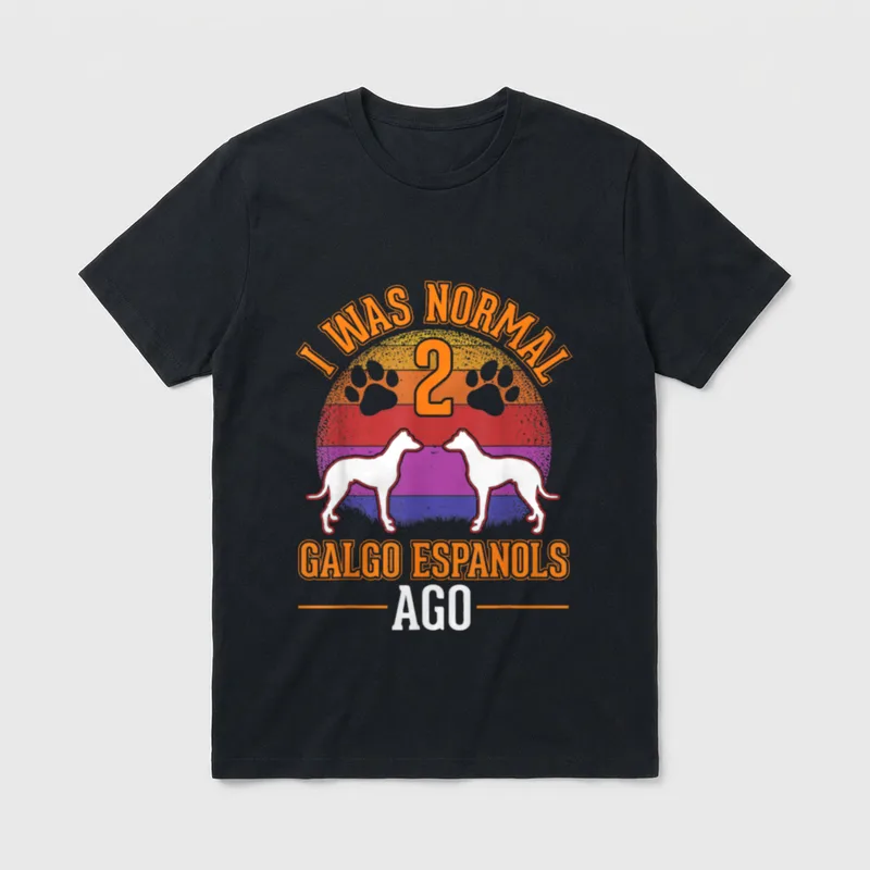 I was normal 2 T-Shirt – Klassisches T-Shirt in Schwarz
