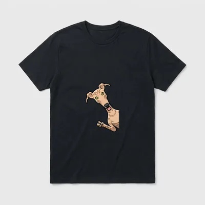 Galgo espanol T-Shirt – Klassisches T-Shirt in Schwarz