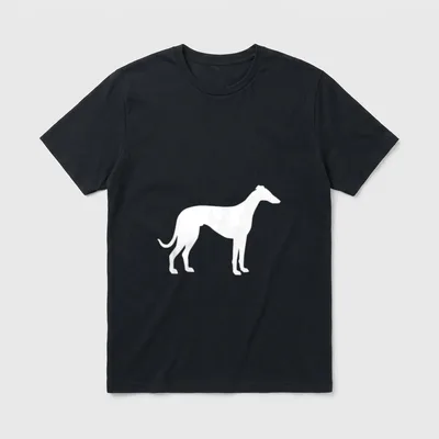 Italienischer Windhund T-Shirt – Klassisches T-Shirt in Schwarz