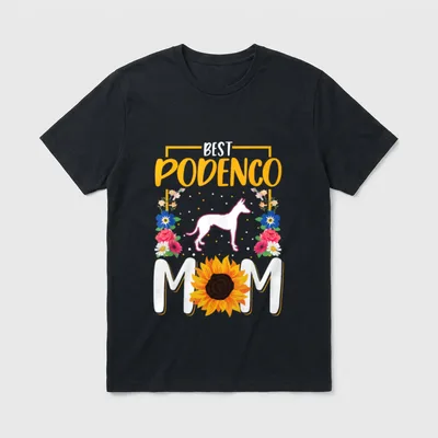 Beste Podenco Mama Ibizian T-Shirt – Klassisches T-Shirt in Schwarz