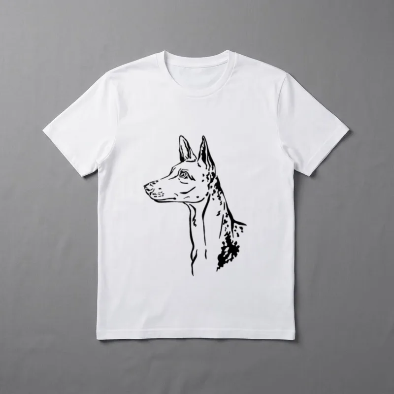 Podenco Ibicenco Hund Hundekopf T-Shirt – Klassisches T-Shirt in Schwarz