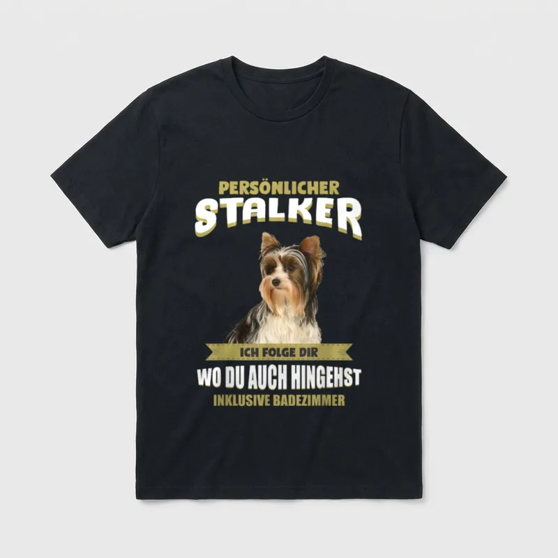 Biewer Yorkshire Terrier Biewer T-Shirt – Klassisches T-Shirt in Schwarz