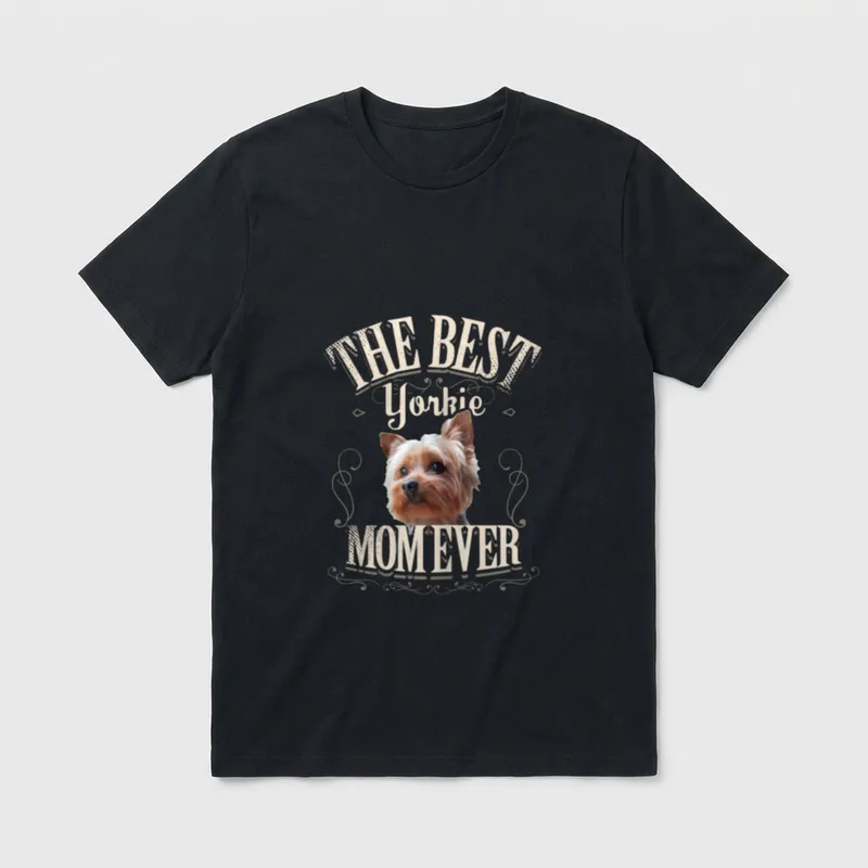 Beste Yorkie Mama Aller T-Shirt – Klassisches T-Shirt in Schwarz