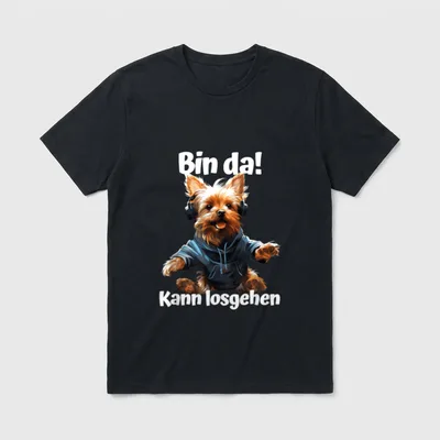 Yorkshire Terrier Yorkie Geschenke T-Shirt – Klassisches T-Shirt in Schwarz