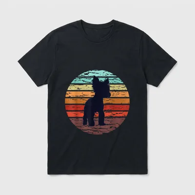 Yorkshire Terrier Biewer-Yorkshire à T-Shirt – Klassisches T-Shirt in Schwarz